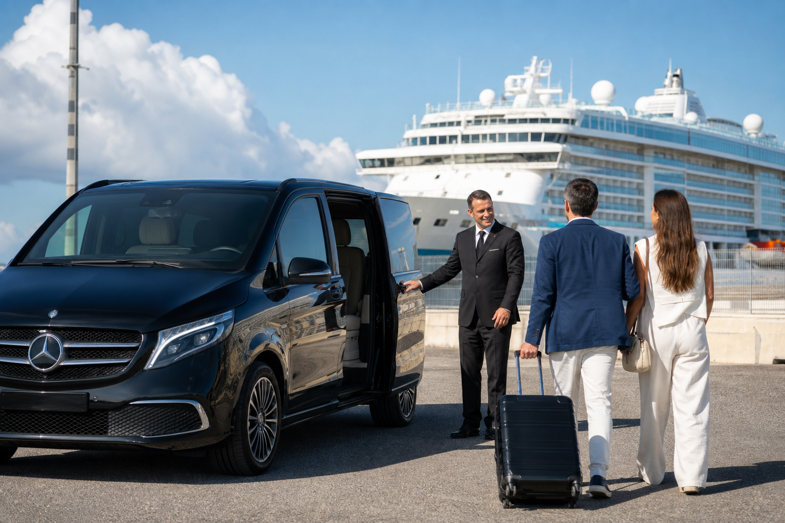 Civitavecchia cruise port private transfer