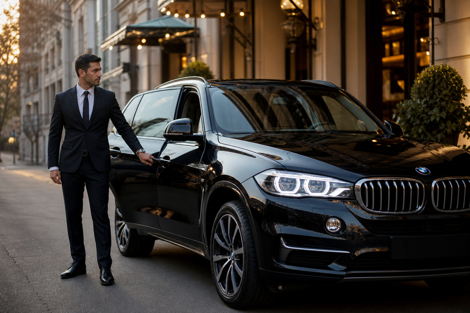 Hourly chauffeur service in Rome